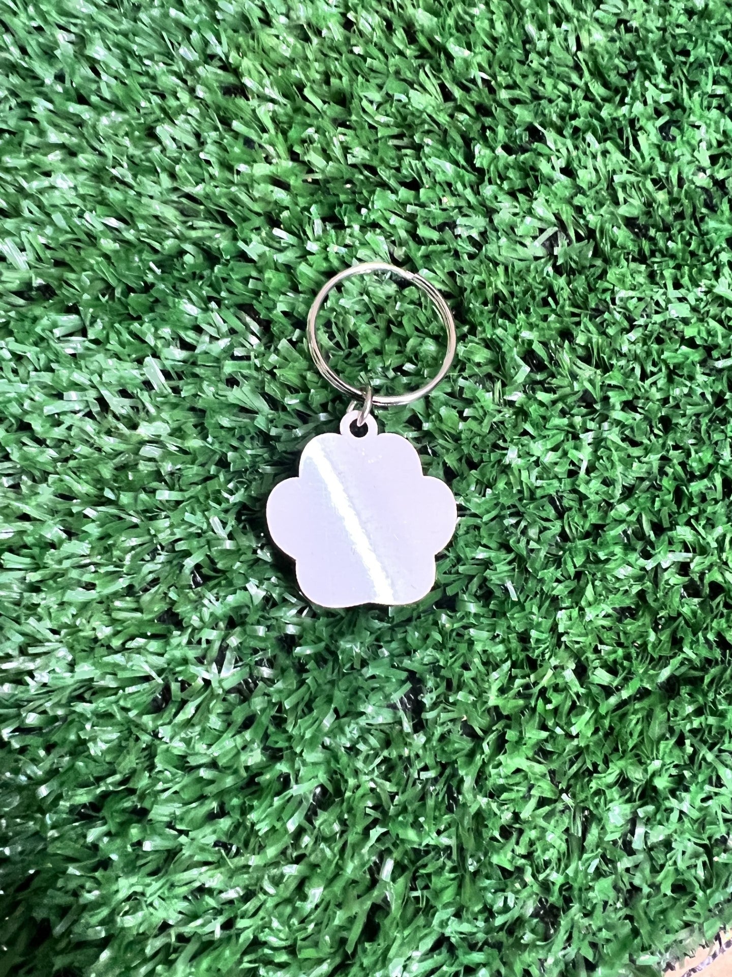 Sublimation MDF Dog keychain